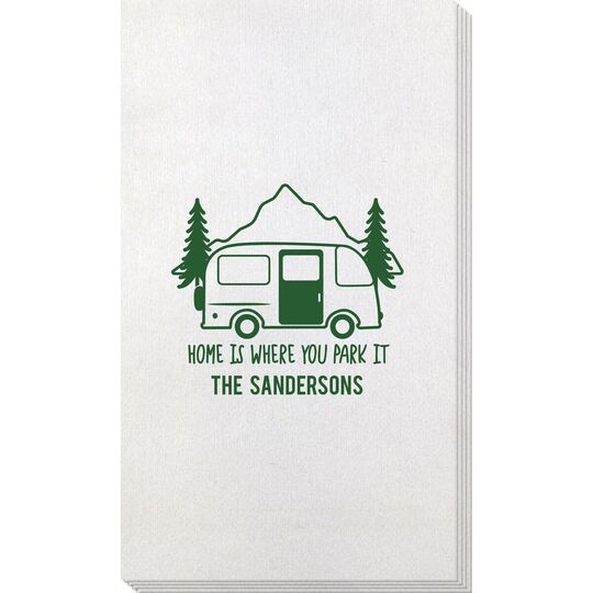 Home Is Where You Park It Bamboo Luxe Guest Towels